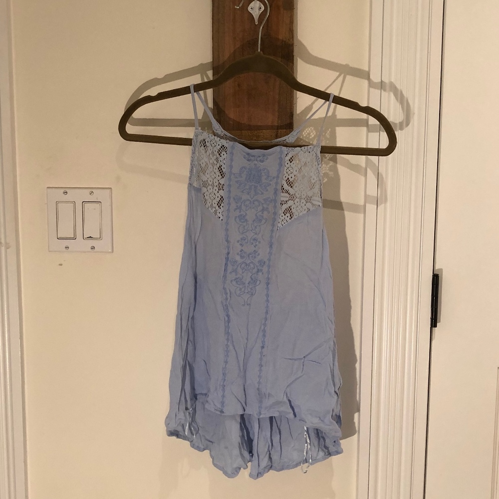 Fun Light Blue Tank Top